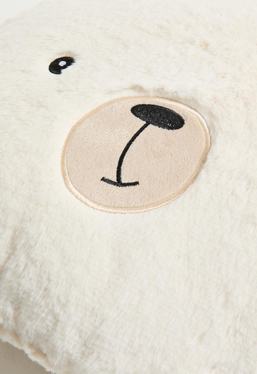 H&S - Bear cushion - Cream