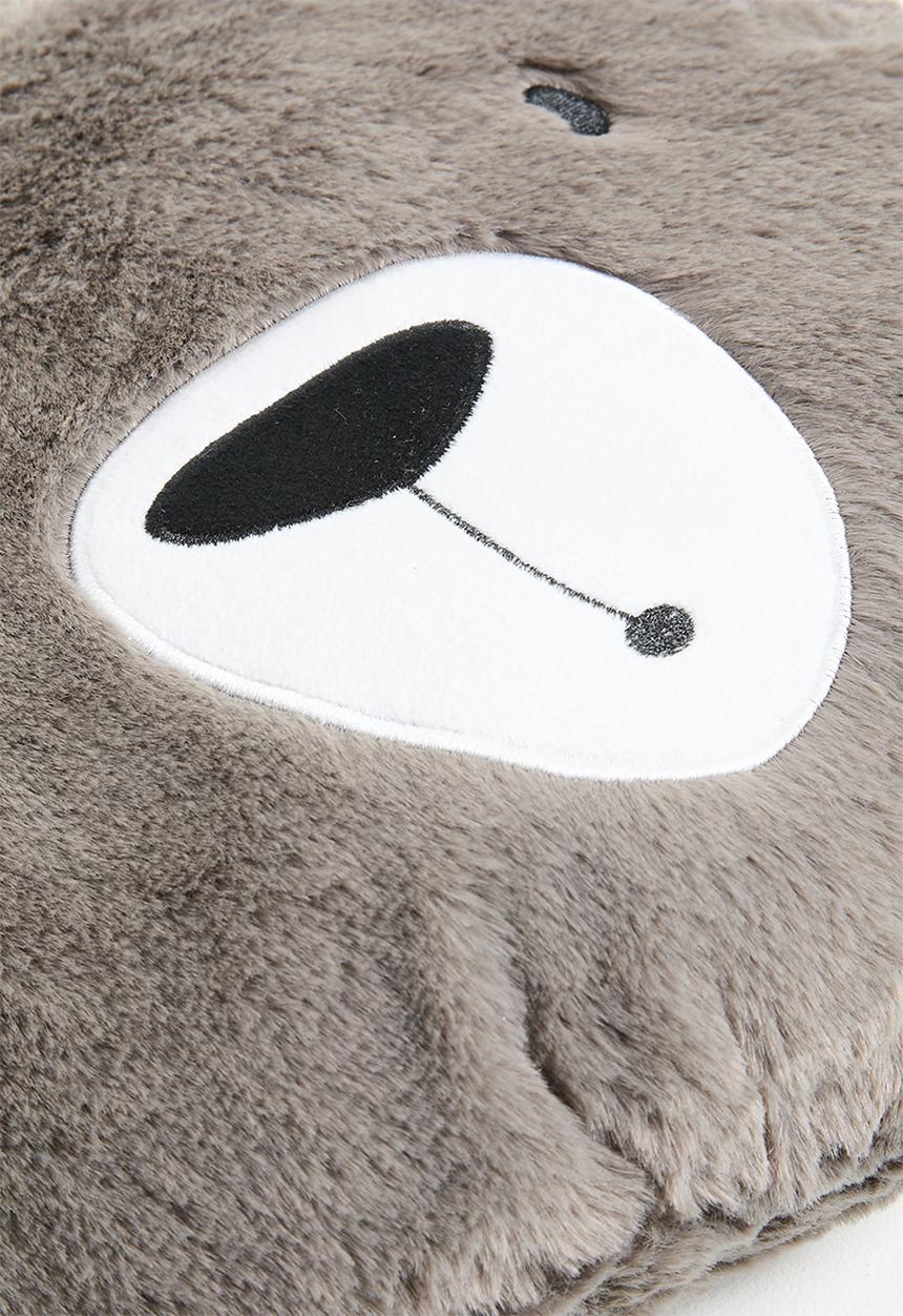 H&S - Bear cushion - Grey