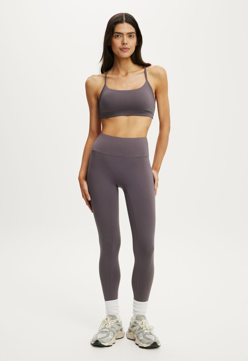 Cotton On - Ultra Move Full Length Tight - Violet Grey