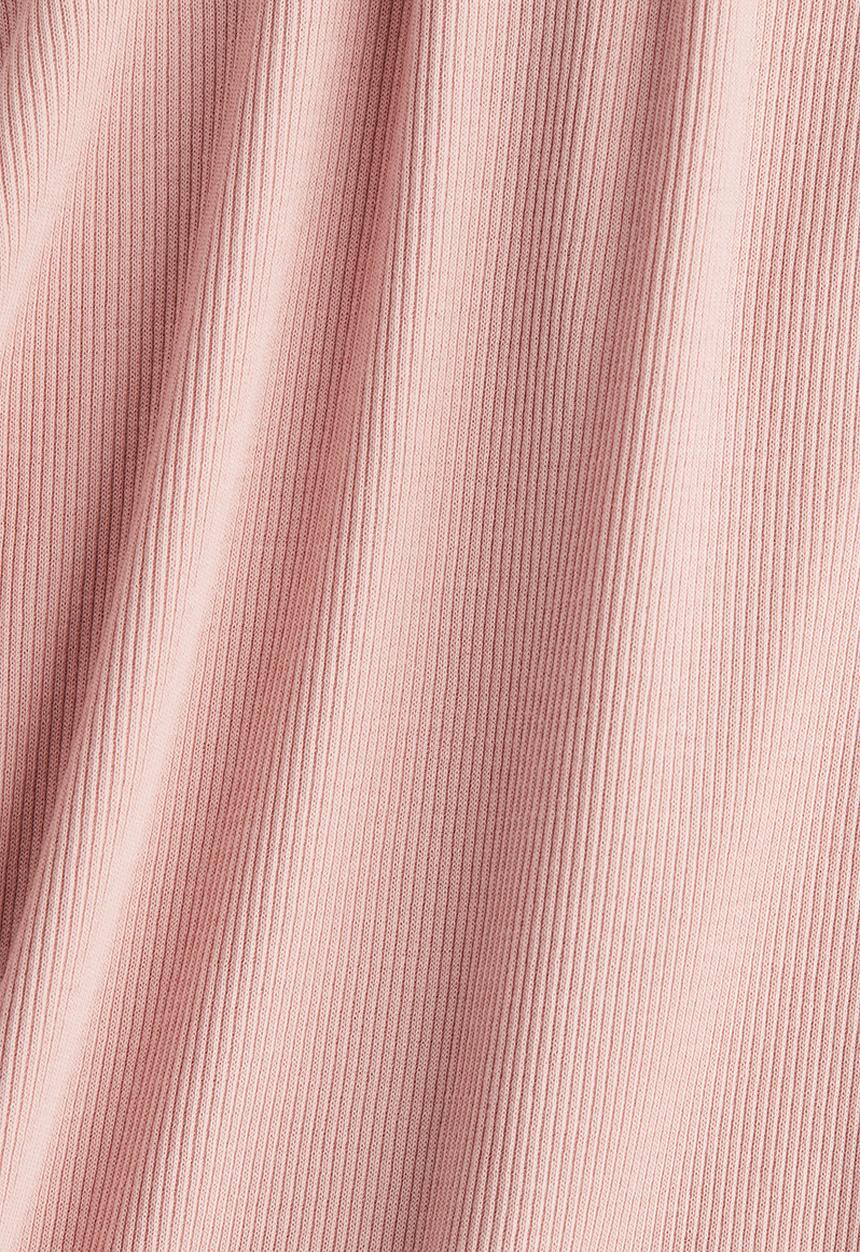 H&M - Ribbed t-shirt - pink