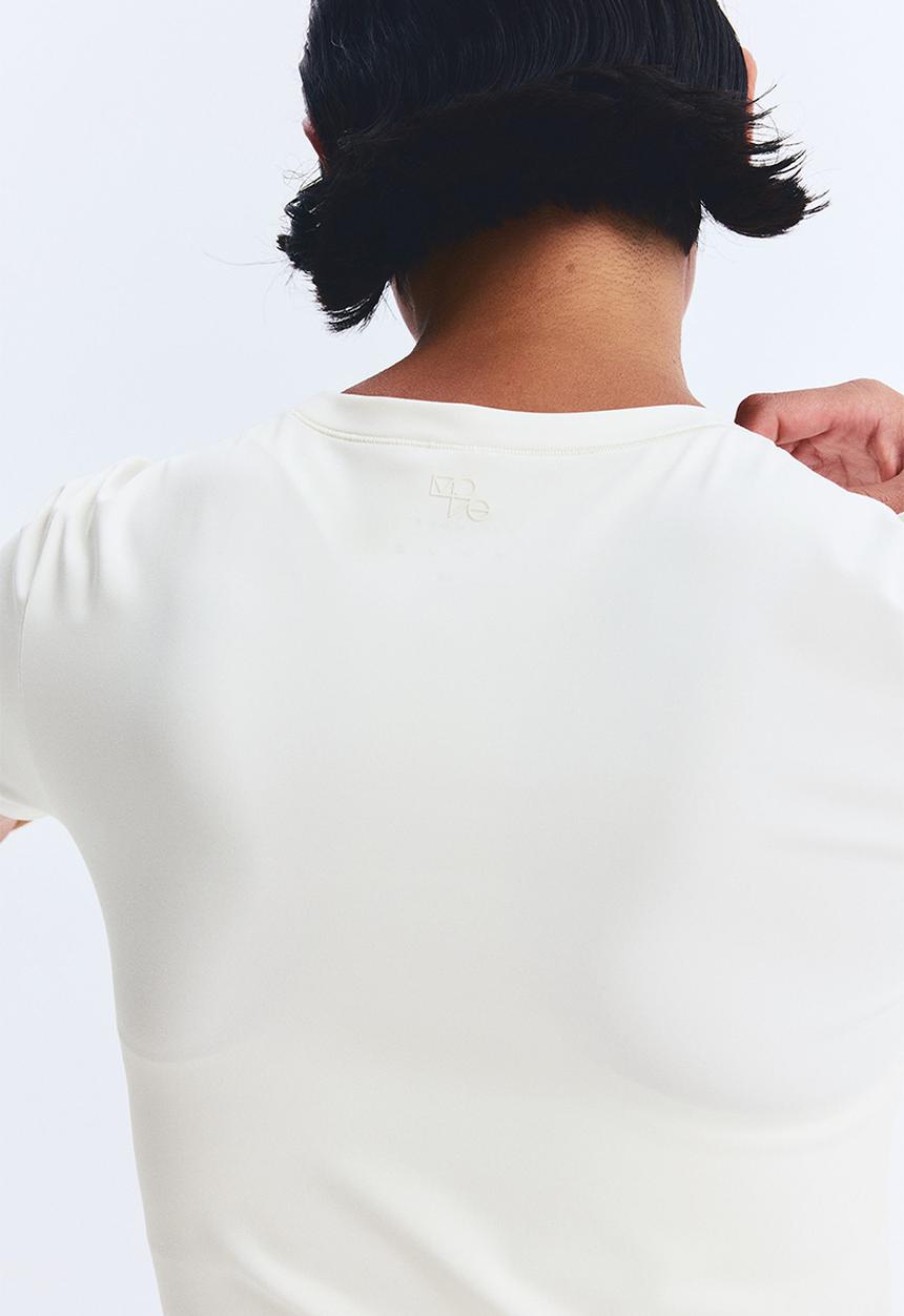 H&M - Sports top with drymove™ - ivory 