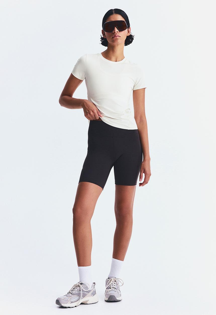 H&M - Sports top with drymove™ - ivory 