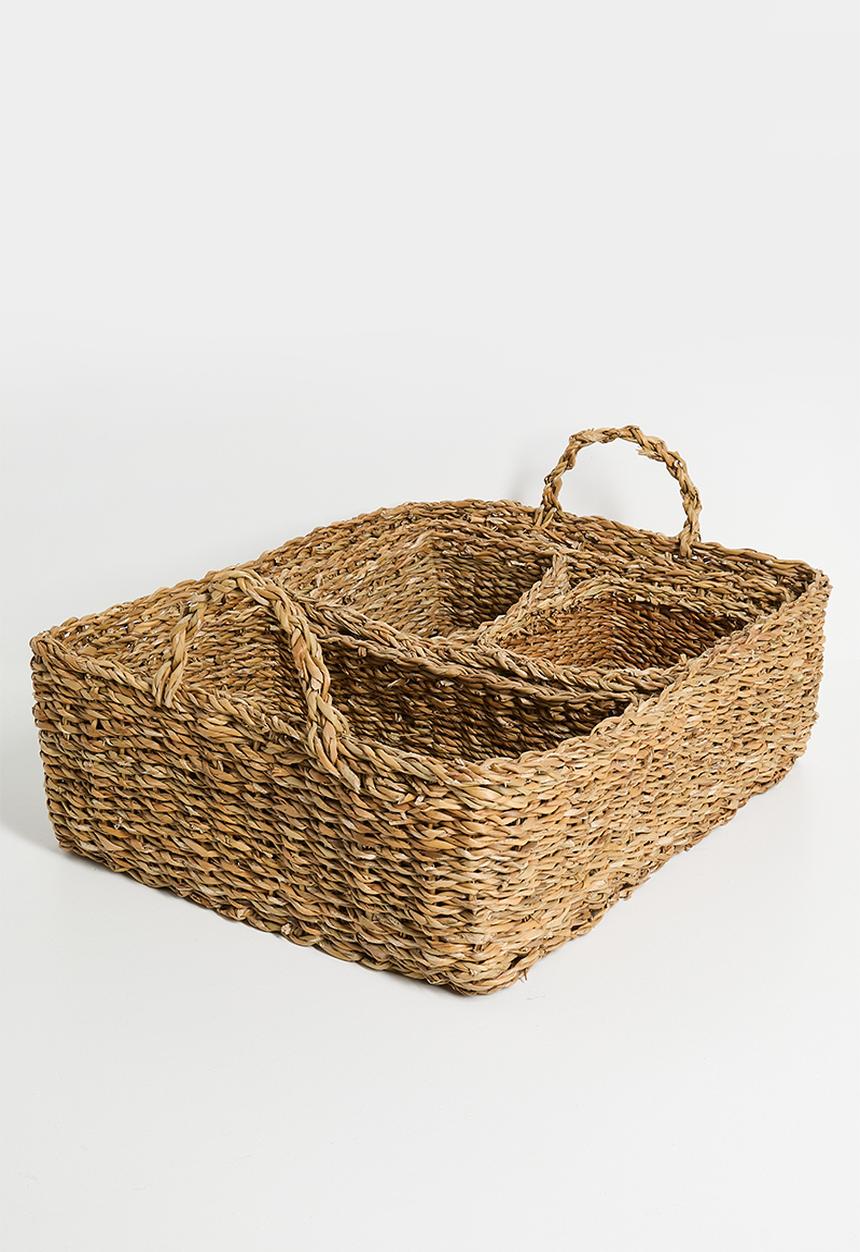 Storage Solutions - Sort-It Nesting Basket Set Of 5 - Natural