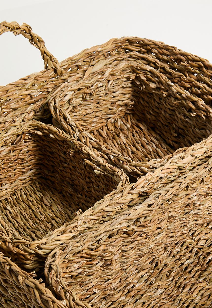 Storage Solutions - Sort-It Nesting Basket Set Of 5 - Natural