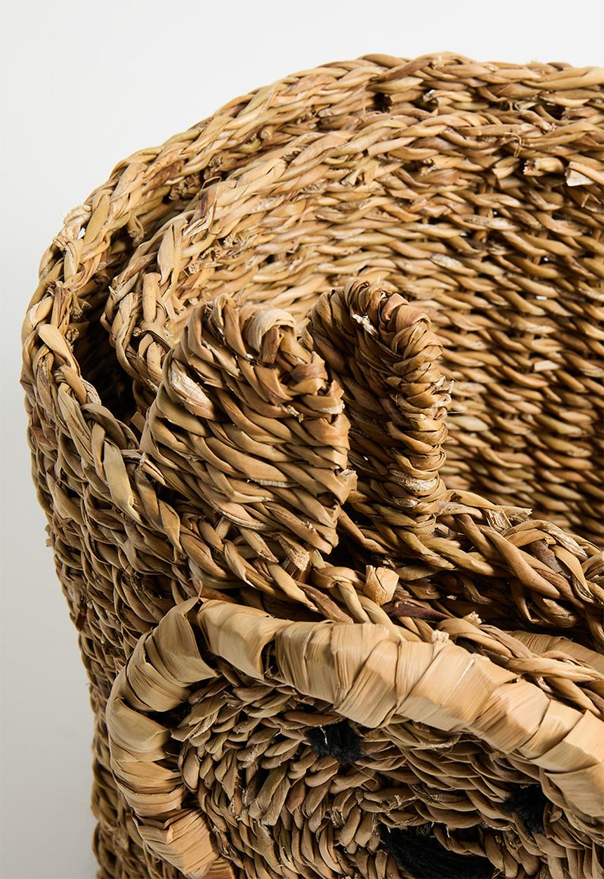 H&S - Lion Basket set of 2 - Natural