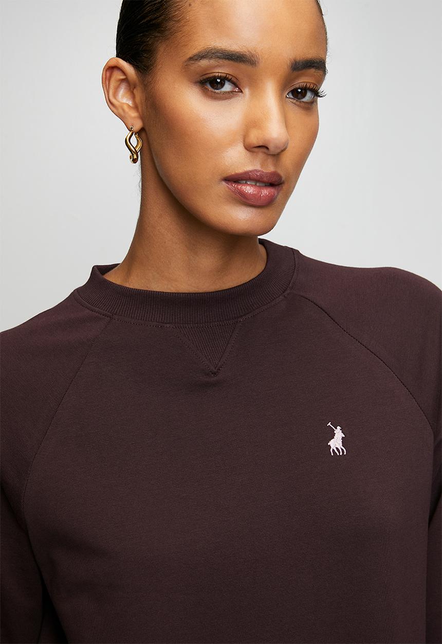POLO - Wmn Sophia Long sleeve  Track Top - Plum