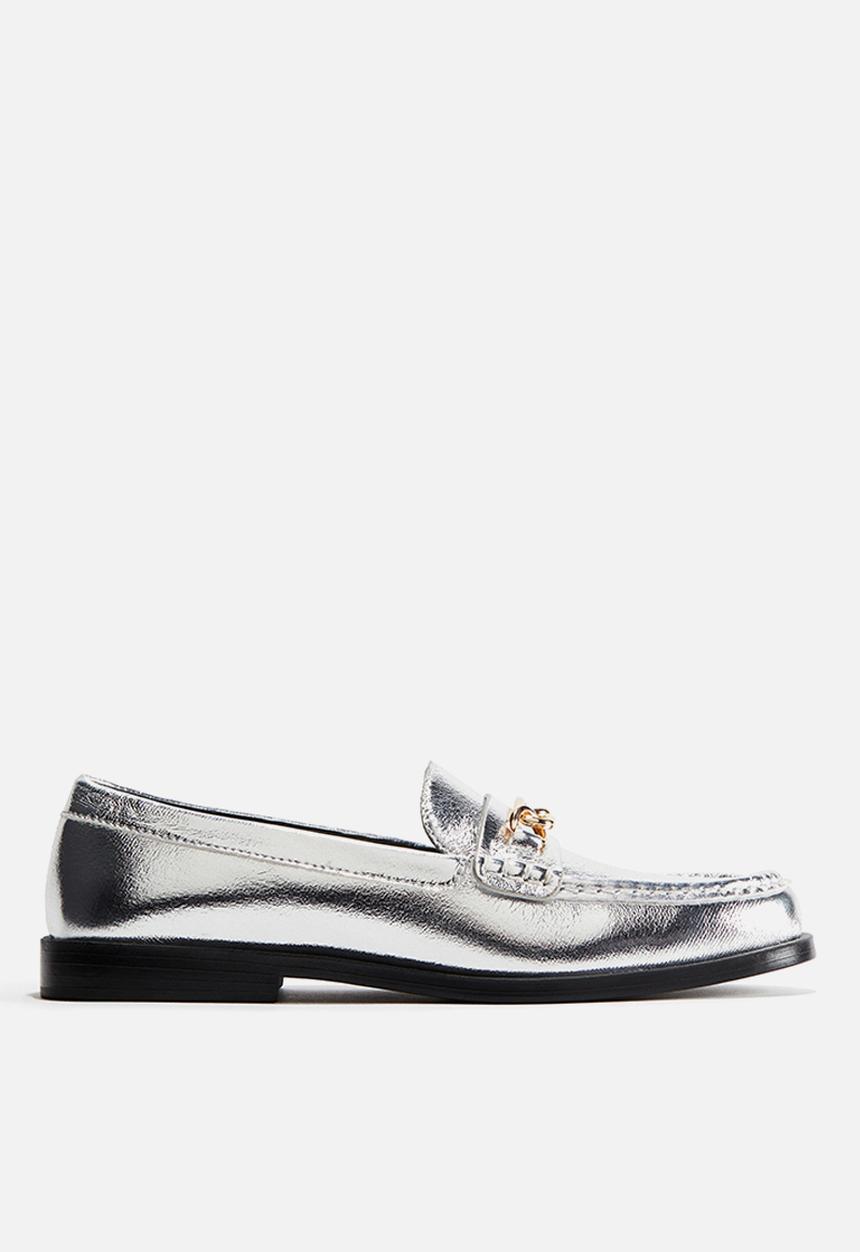 H&M - Loafers - silver-coloured