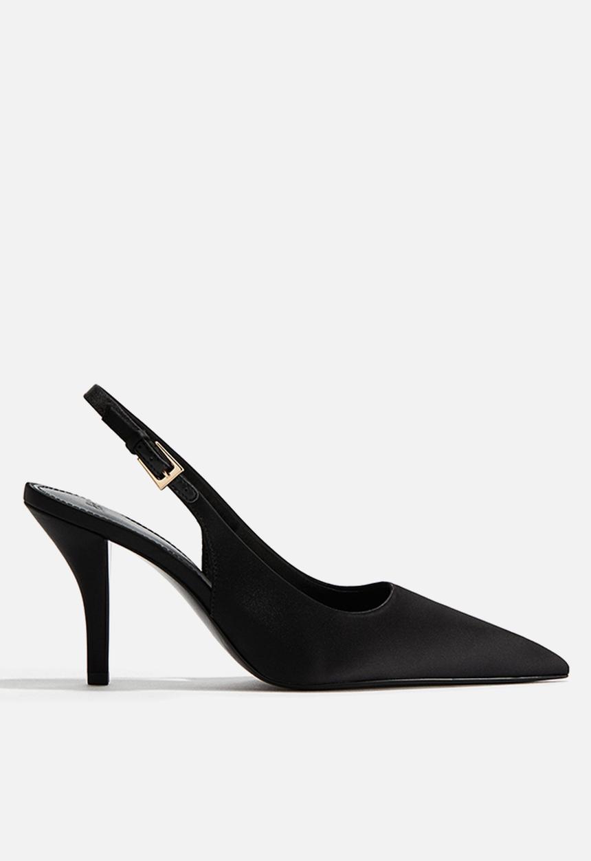 H&M - Heeled slingbacks - black