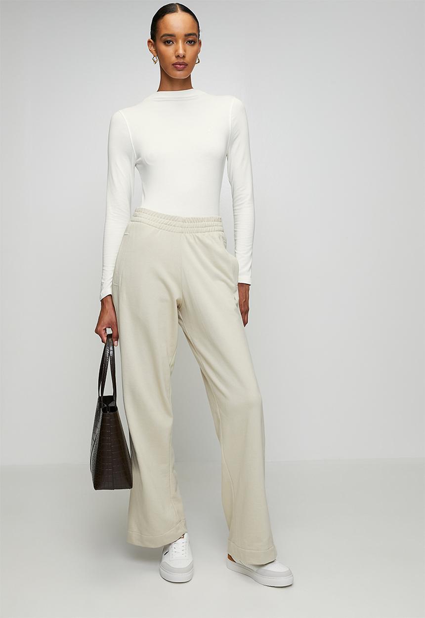 POLO - Wmn Dani Long sleeve Second Skin - Off White