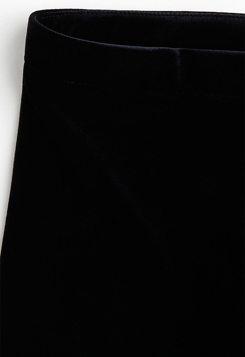 H&M - Flared trousers - black