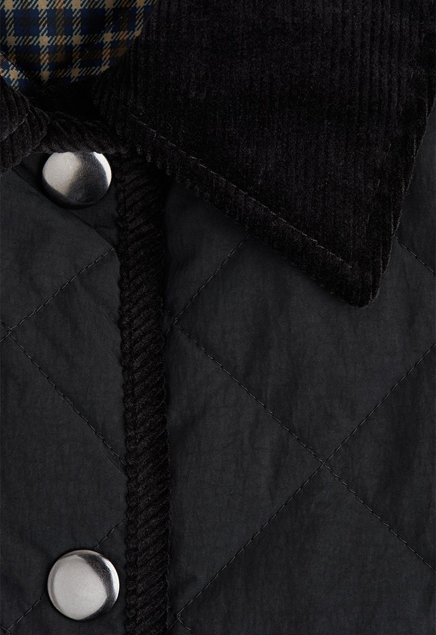 H&M - Quilted jacket - black