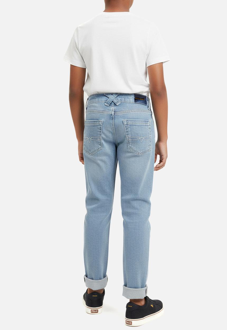 POLO - Faye barrel leg jean - light wash