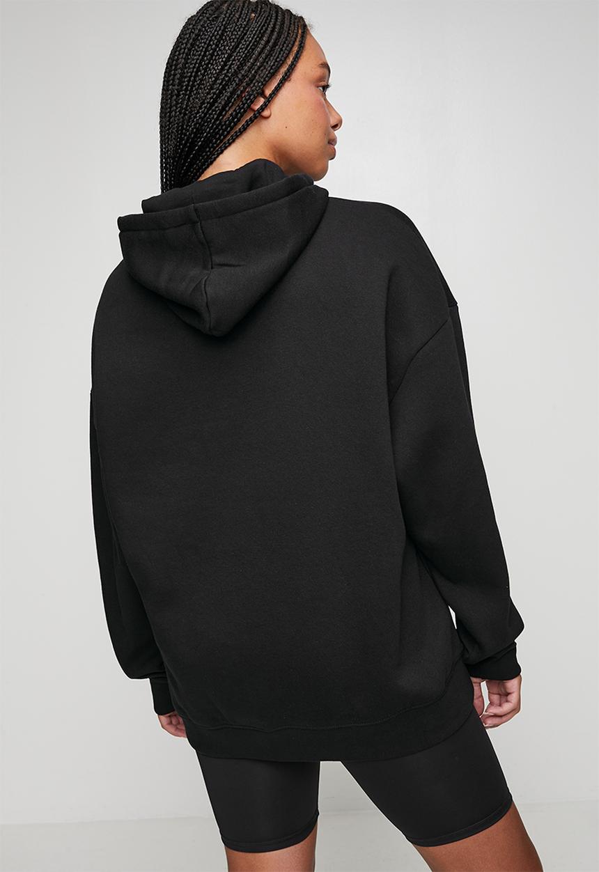 PUMA - Plus Ess No. 1 Logo Comfort Hoodie Fl W - Puma Black