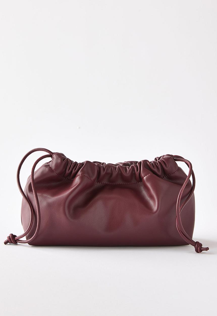 Rubi - Ebony clutch bag - sour cherry