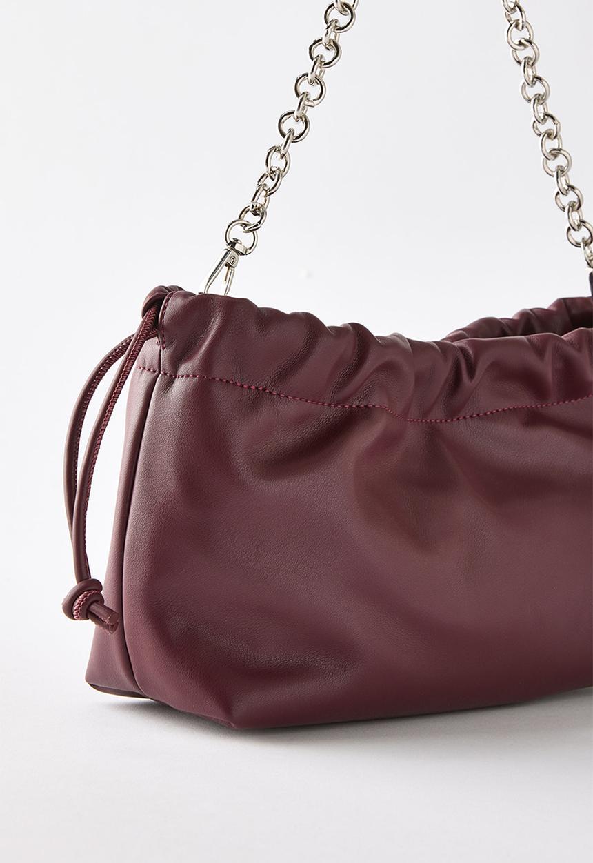 Rubi - Ebony clutch bag - sour cherry