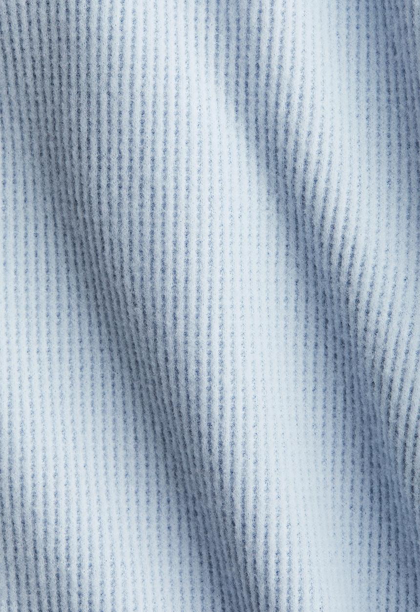 H&M - Waffled drawstring trousers - light blue