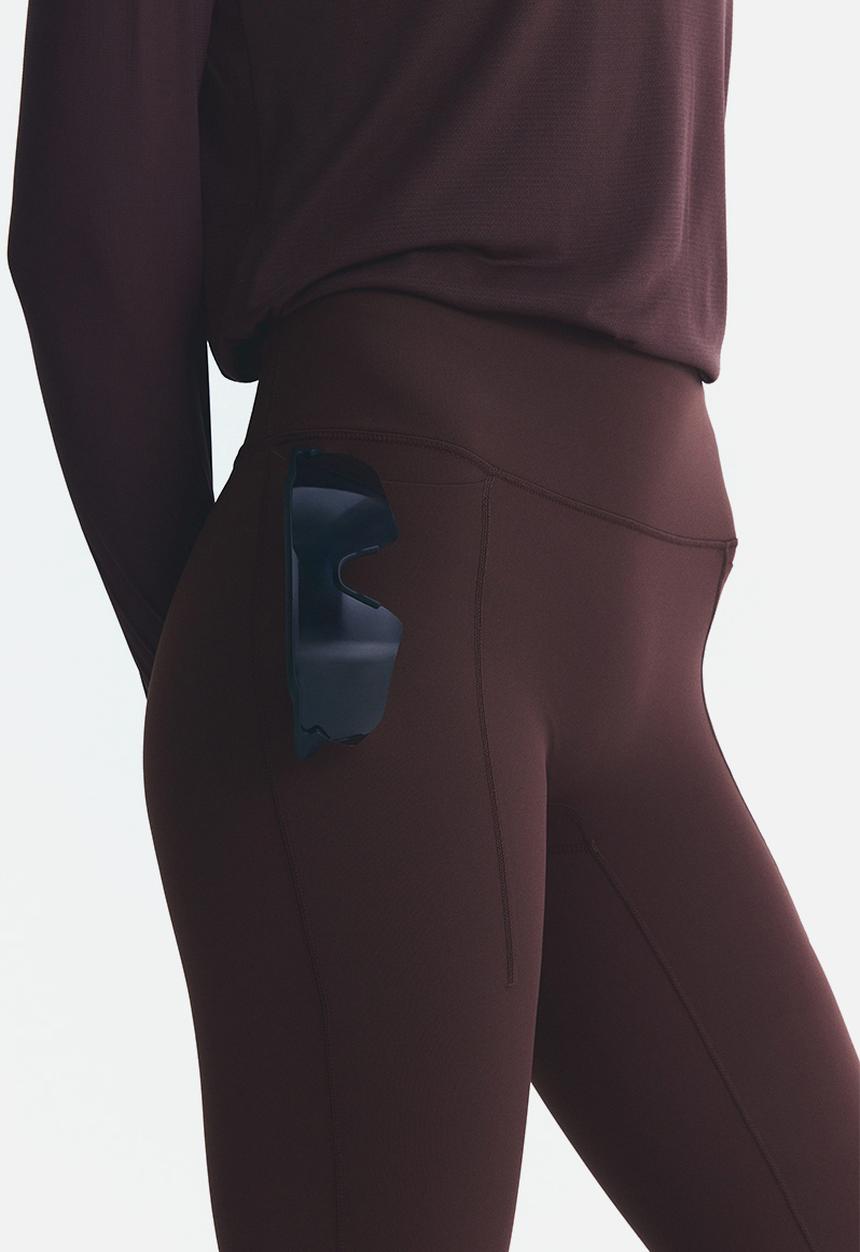 H&M - Running leggings with shapemove™ - warm brown