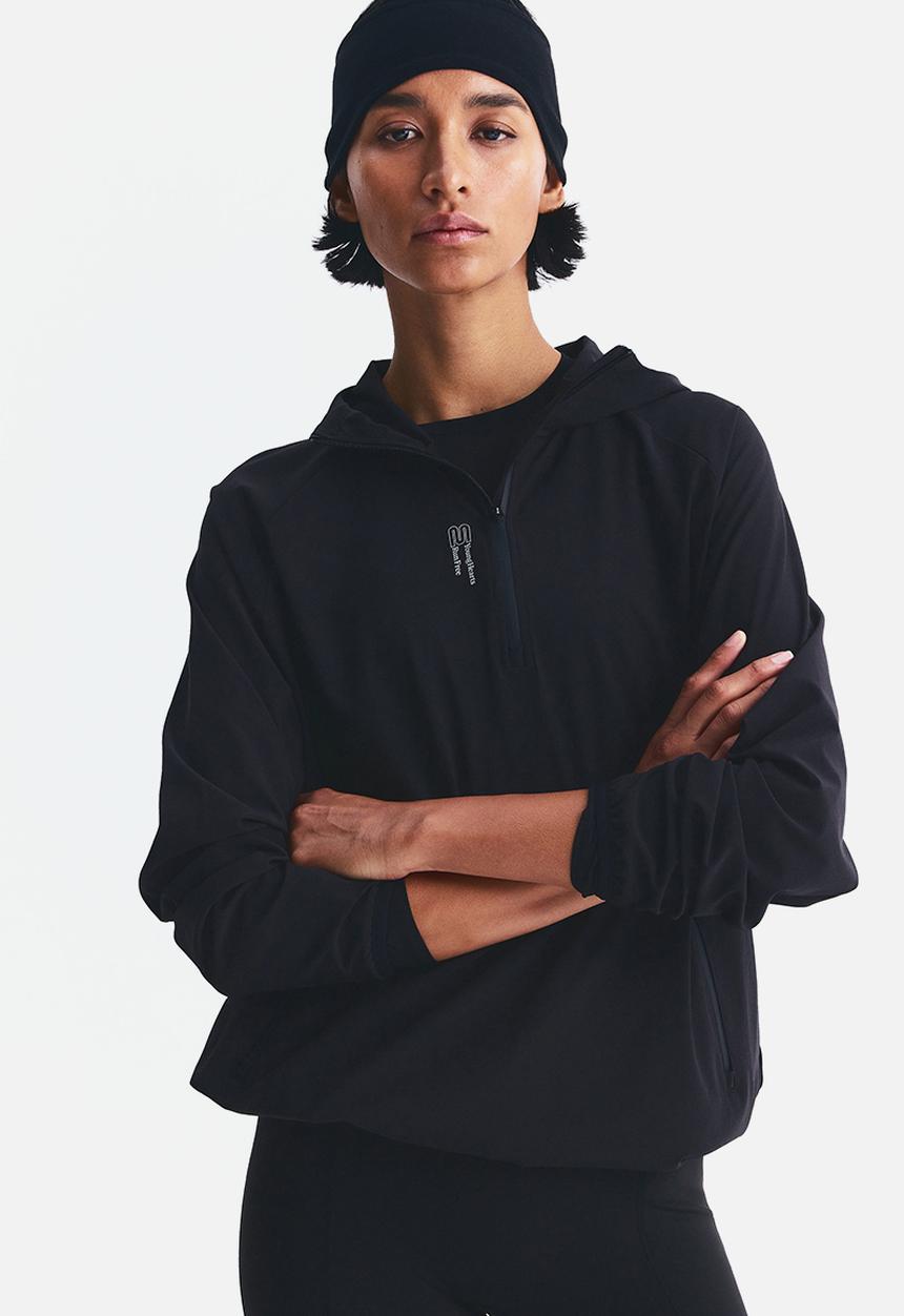 H&M - Zip-top running jacket with drymove™ - black young hearts
