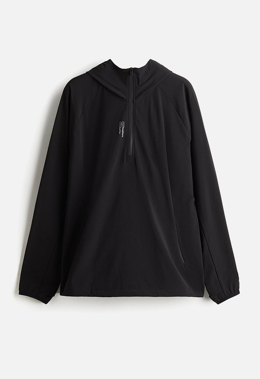 H&M - Zip-top running jacket with drymove™ - black young hearts