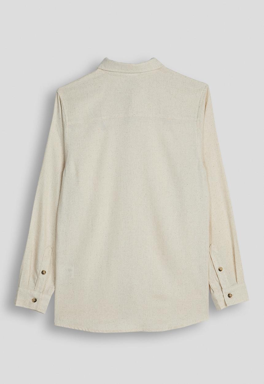 POLO - Boys thulani long sleeve shirt - natural