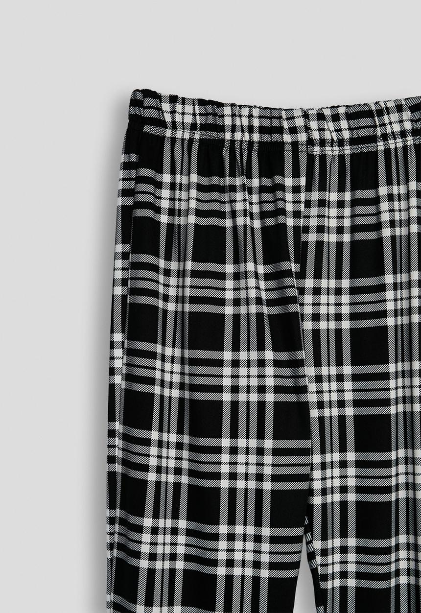 Pop Candy - Pj set - grey/check