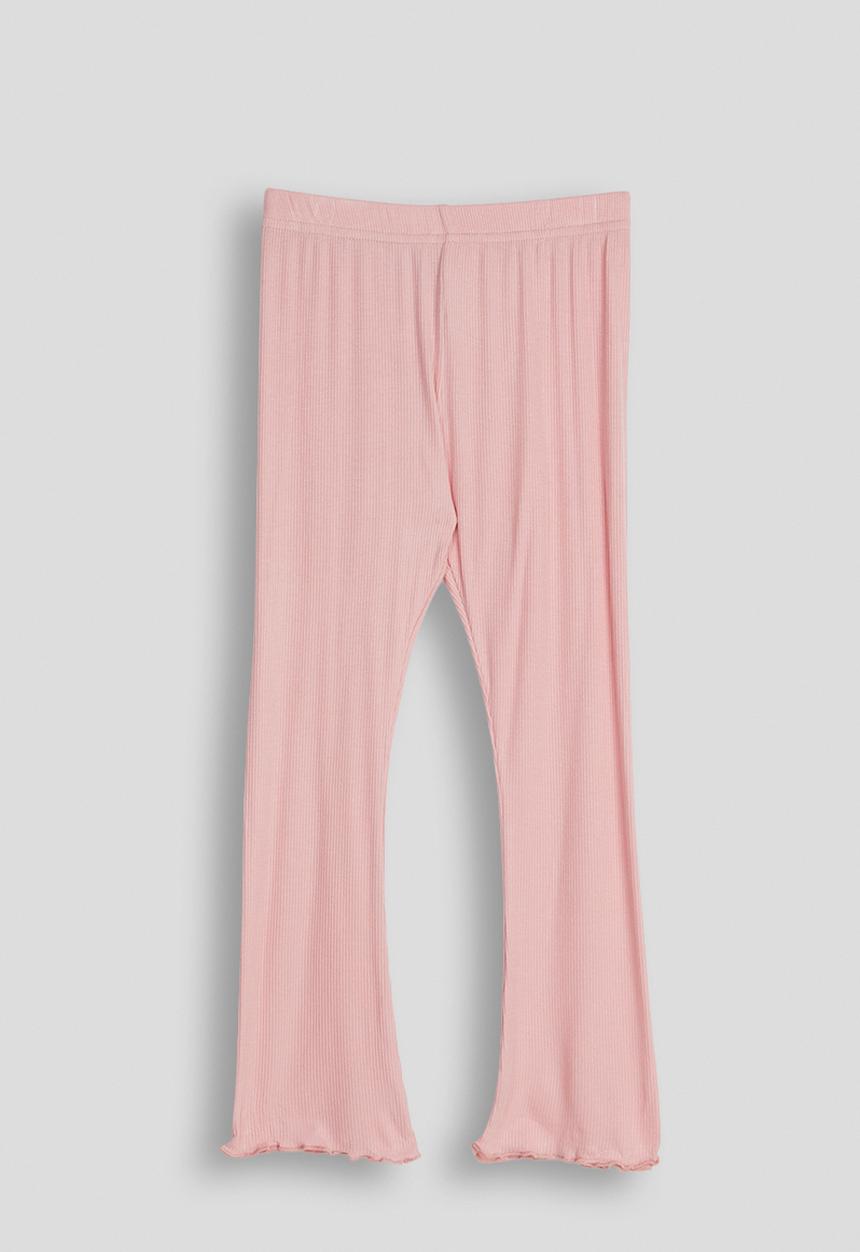 Pop Candy - Sweat top with ribbed leggings - pink/stripes