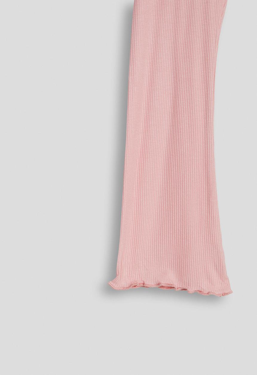 Pop Candy - Sweat top with ribbed leggings - pink/stripes