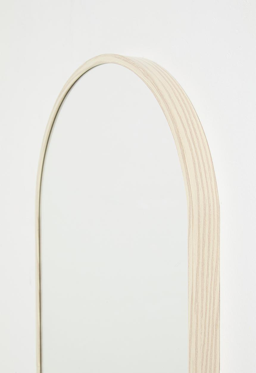 H&S - Ollie oval mirror - Natural