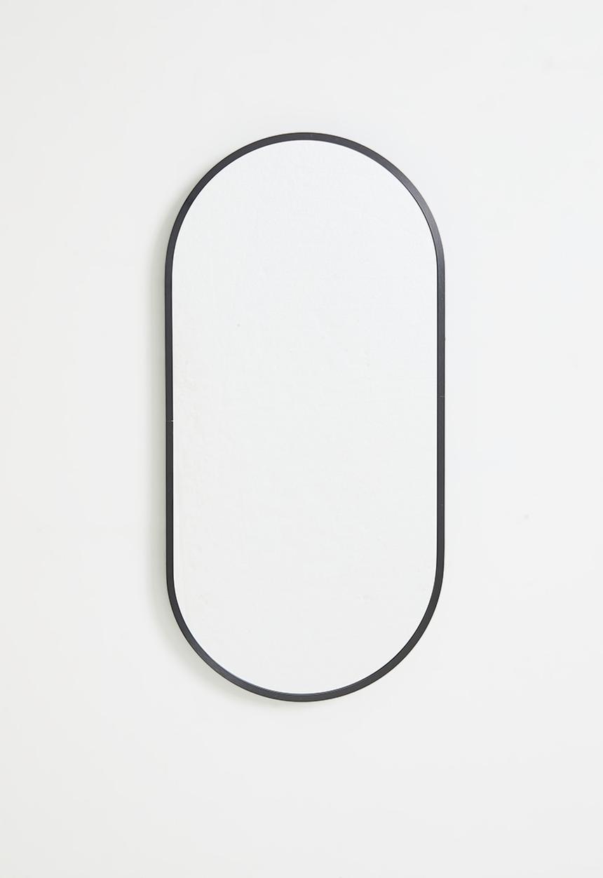 H&S - Ollie oval mirror - Black