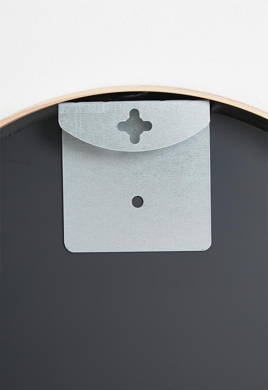 H&S - Ollie oval mirror - Black