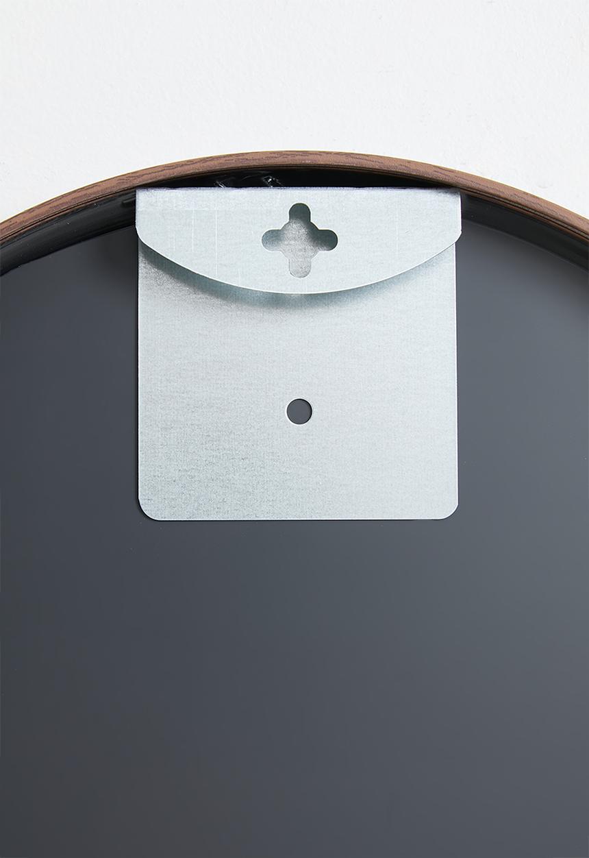 H&S - Ollie full length oval mirror - Walnut