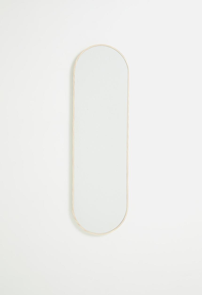H&S - Ollie full length oval mirror - Natural