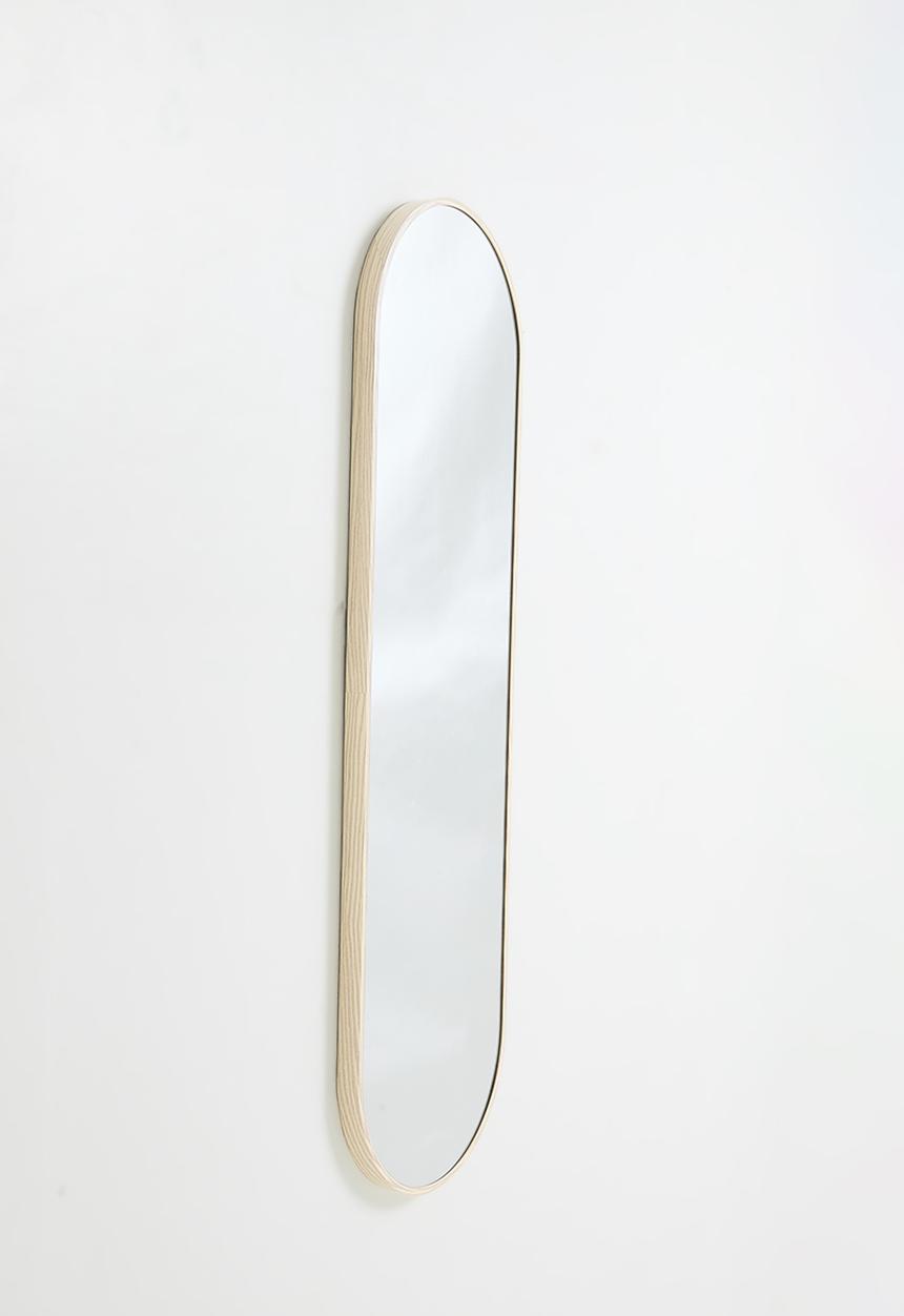H&S - Ollie full length oval mirror - Natural