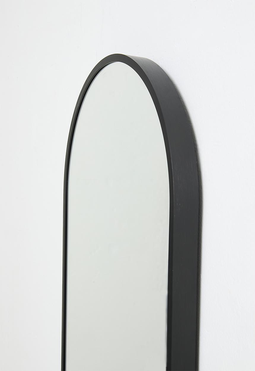 H&S - Ollie full length oval mirror - Black