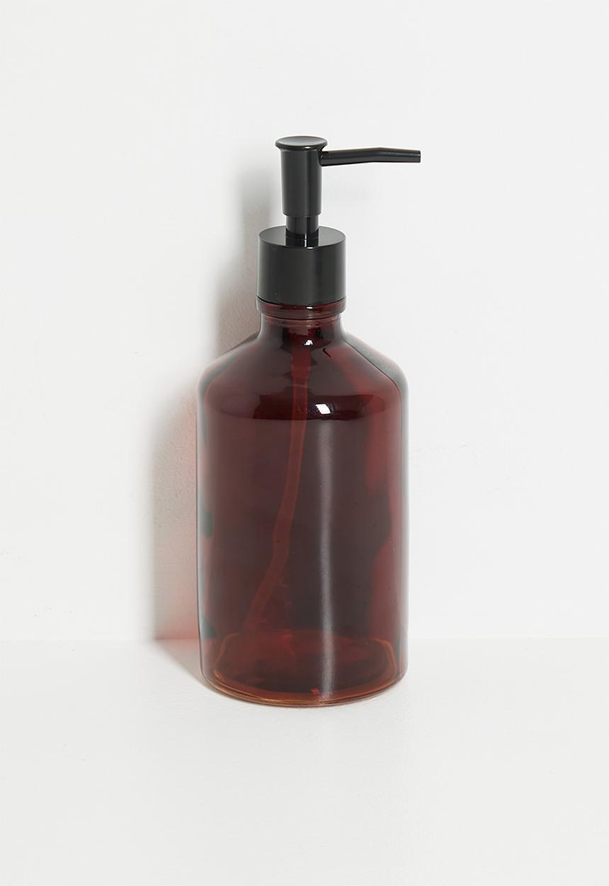 Bathroom Solutions - 450ml Glass Dispenser - Amber