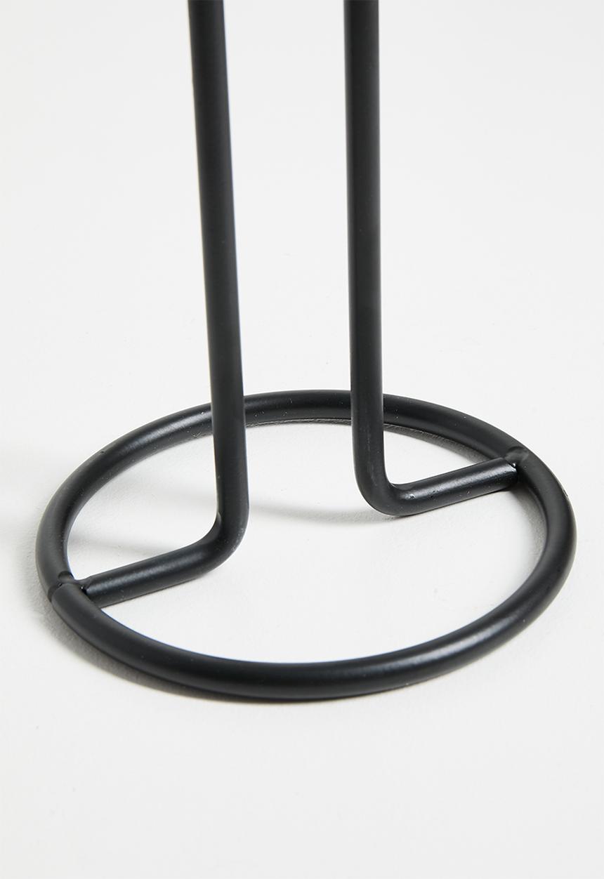 Excellent Houseware - Rolo Paper Towel Holder - Black