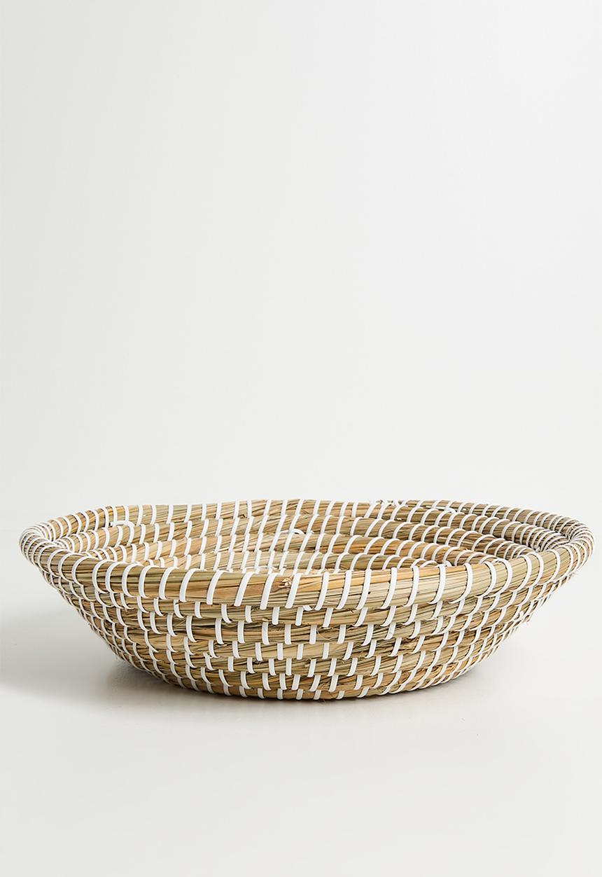 H&S - Kansgrass Décor Basket - Natural