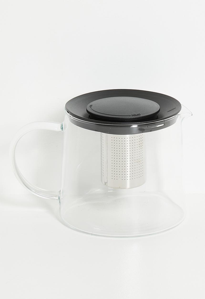 Excellent Houseware - Teapot with strainer - Clear