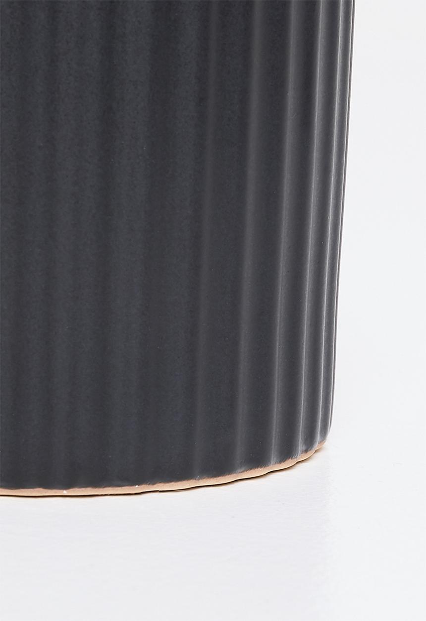 H&S - Aromatic wood scented candle - black