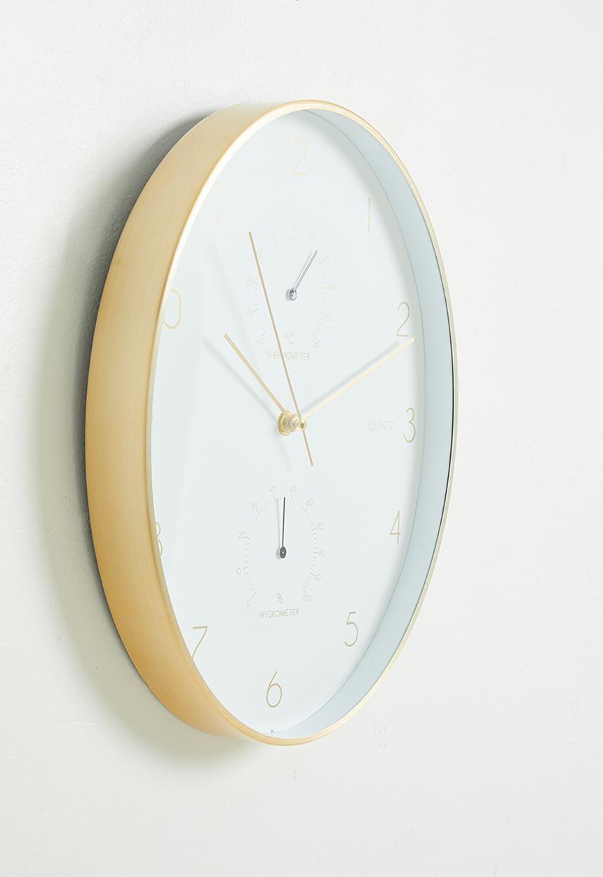 H&S - Multi Wall Clock - White