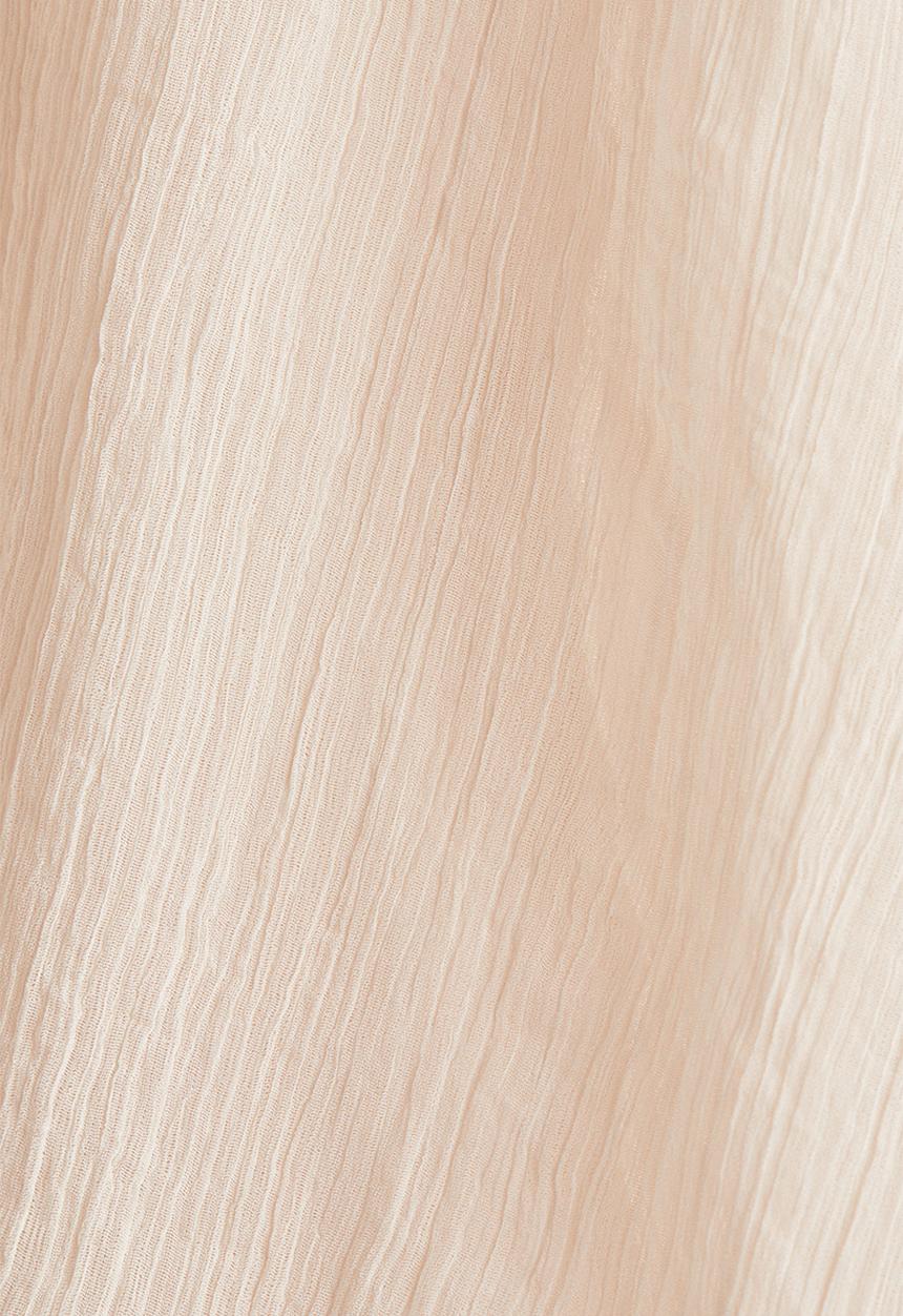 H&M - Tie-neck blouse - powder pink