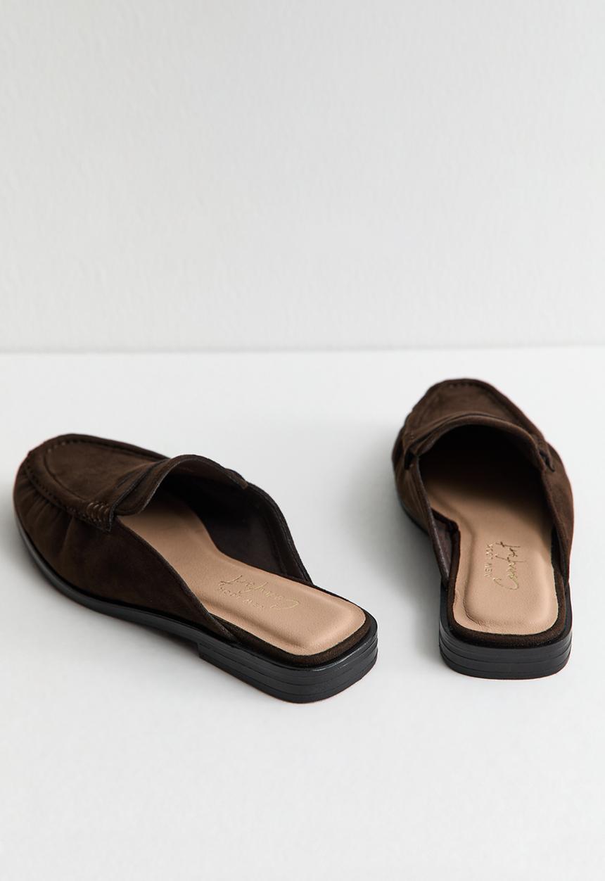 New Look - Latte mule - chocolate