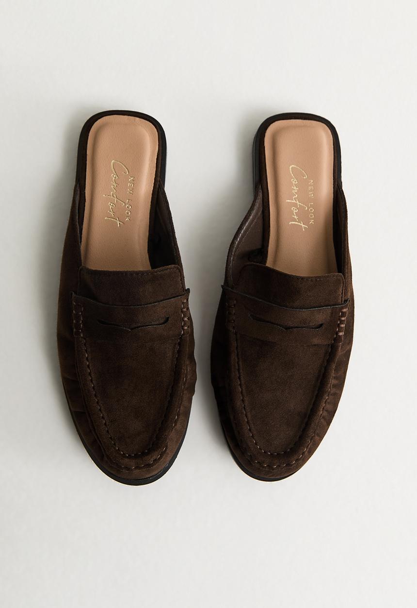 New Look - Latte mule - chocolate