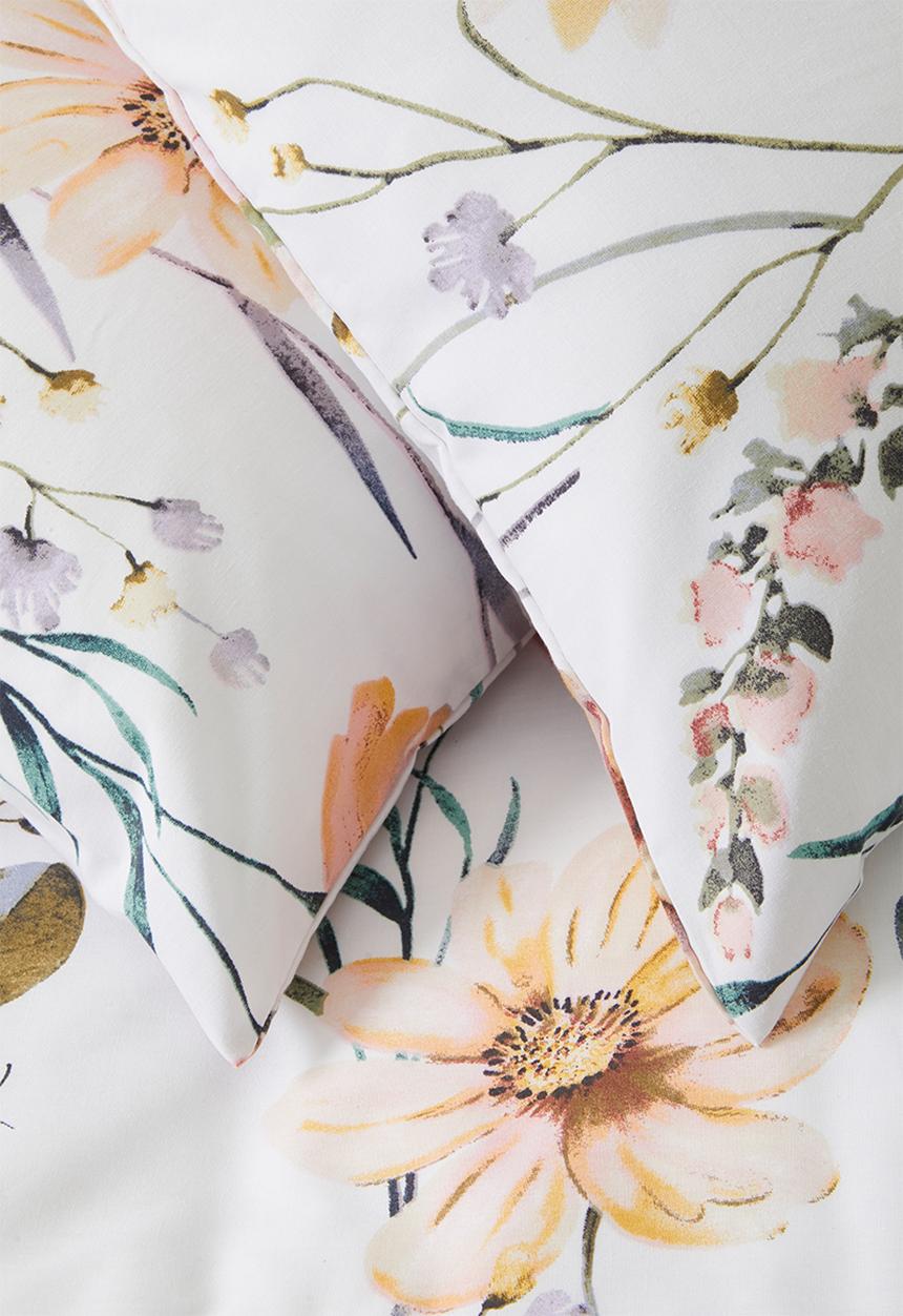 Horrockses - Wildflower cotton blend Duvet set -Multi
