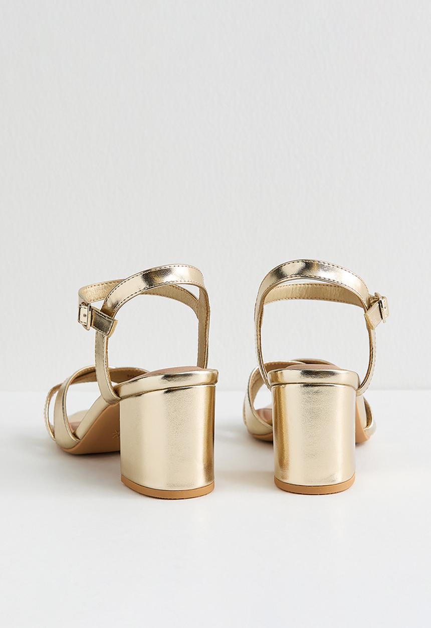 New Look - Zaffina 2 heel - gold