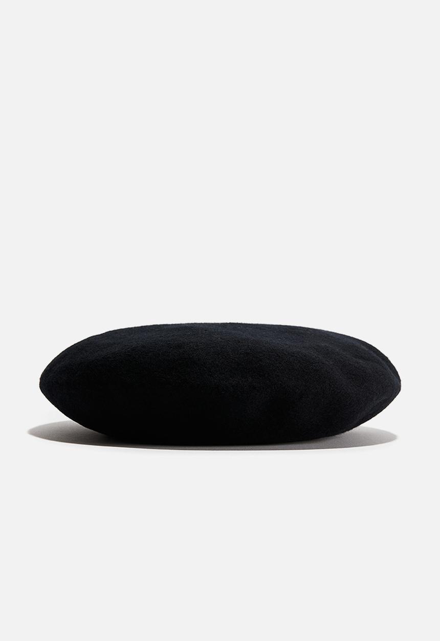 H&M - Wool beret - black