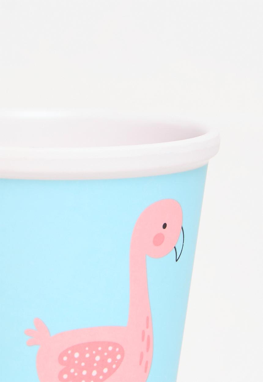 Excellent Houseware - Flamingo melamine - Set of 2