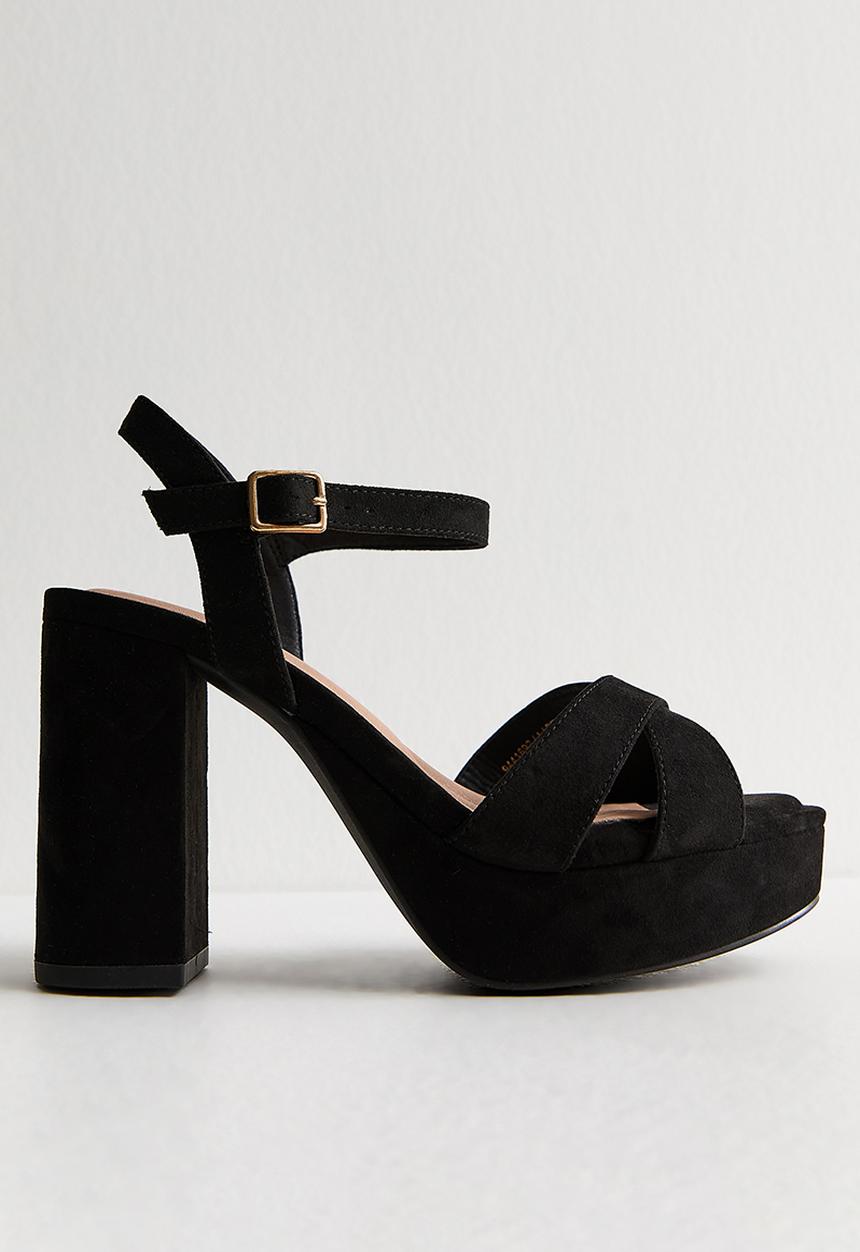 New Look - Tambourine heel - black