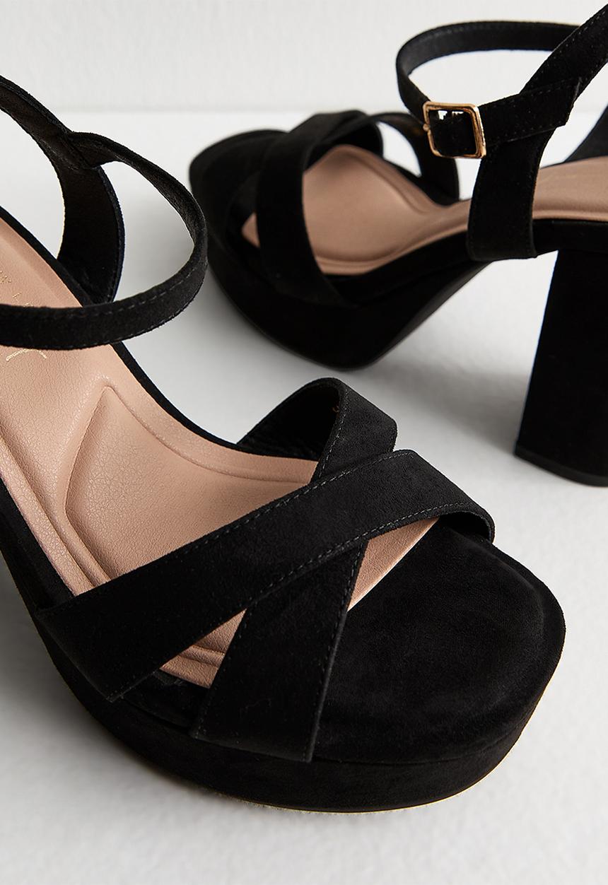 New Look - Tambourine heel - black