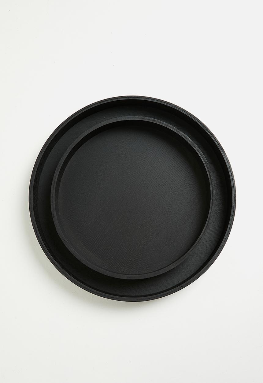 H&S - Nest Tray Set - Black